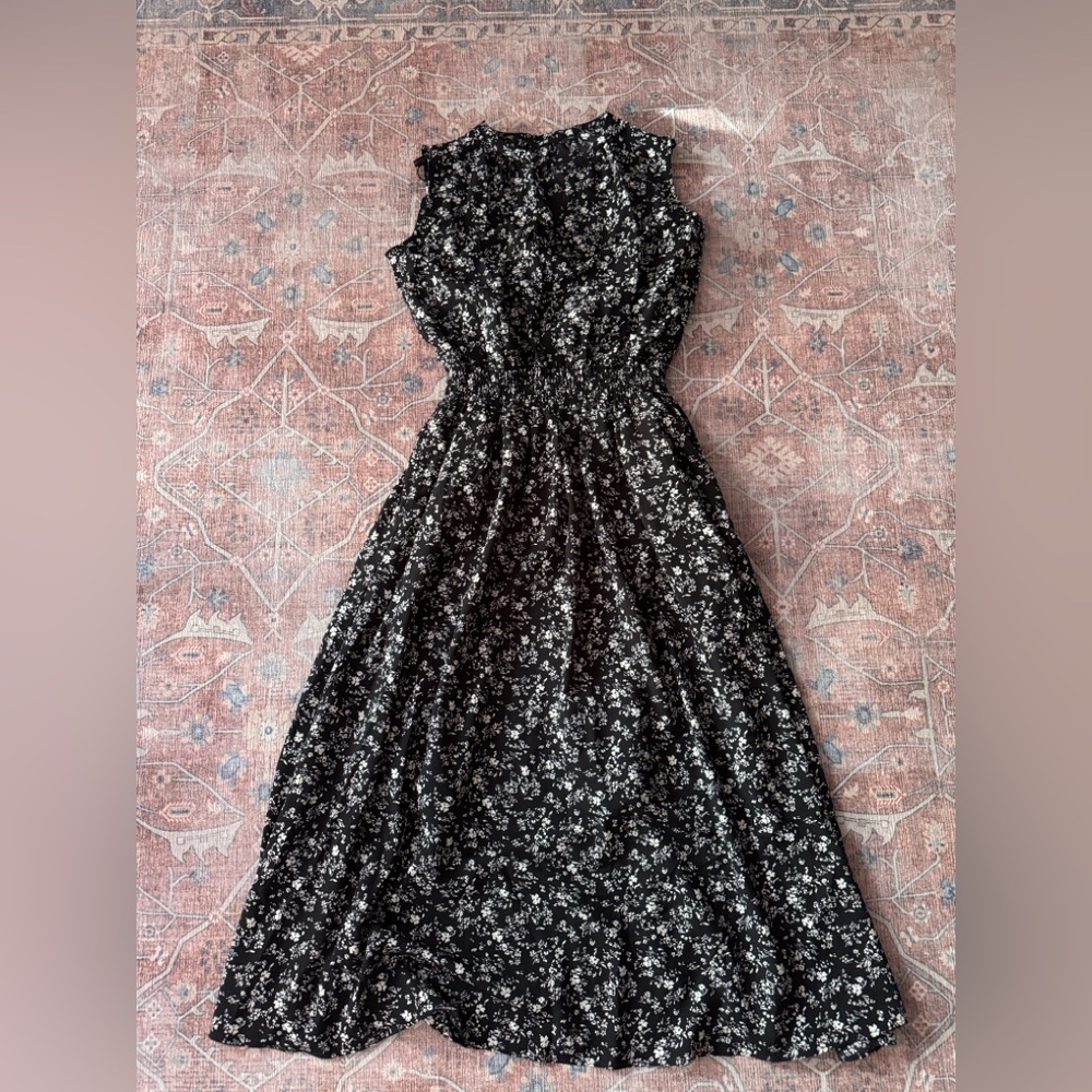 Uniqlo floral long dress